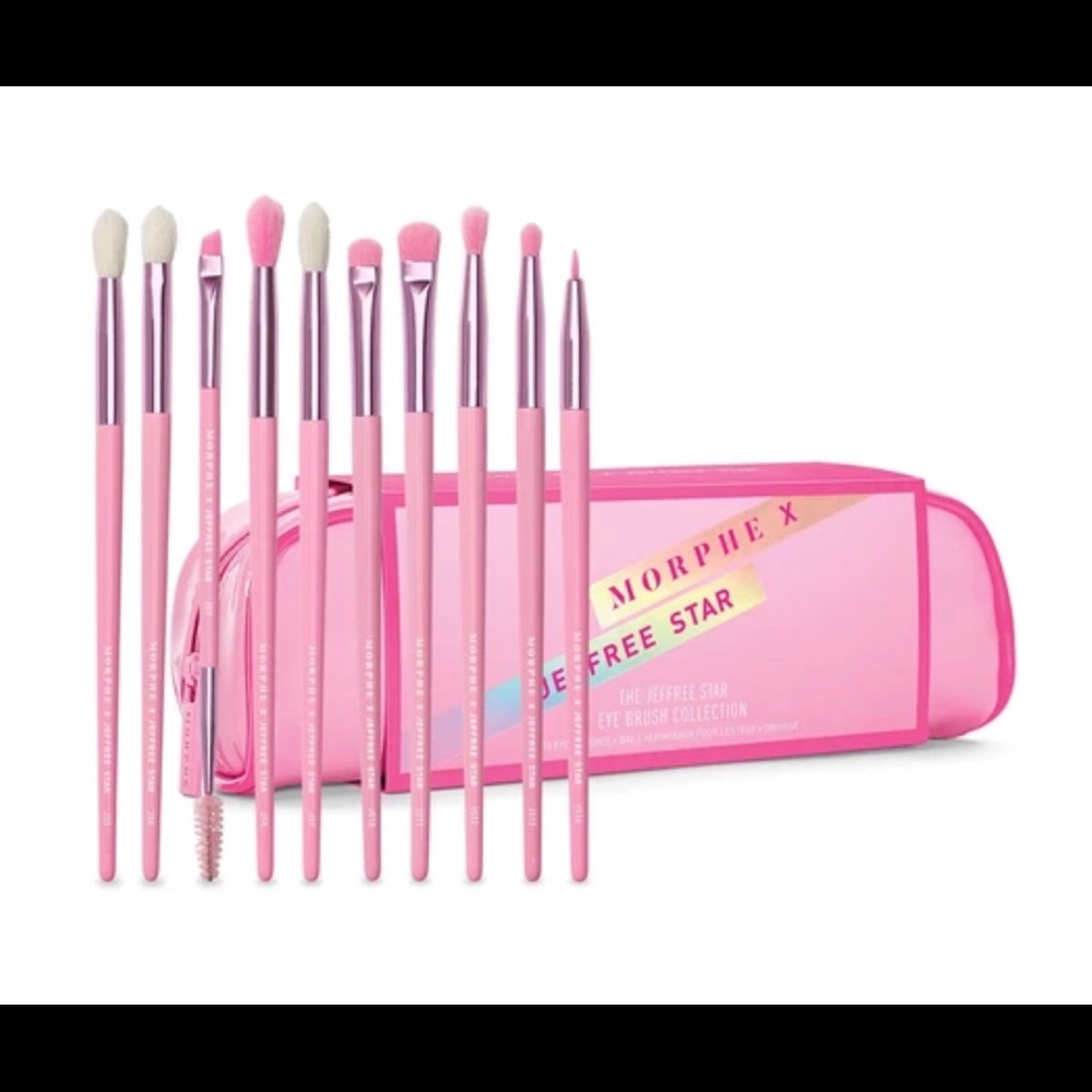 Morphe x Jeffree Star eyeshadow brush set